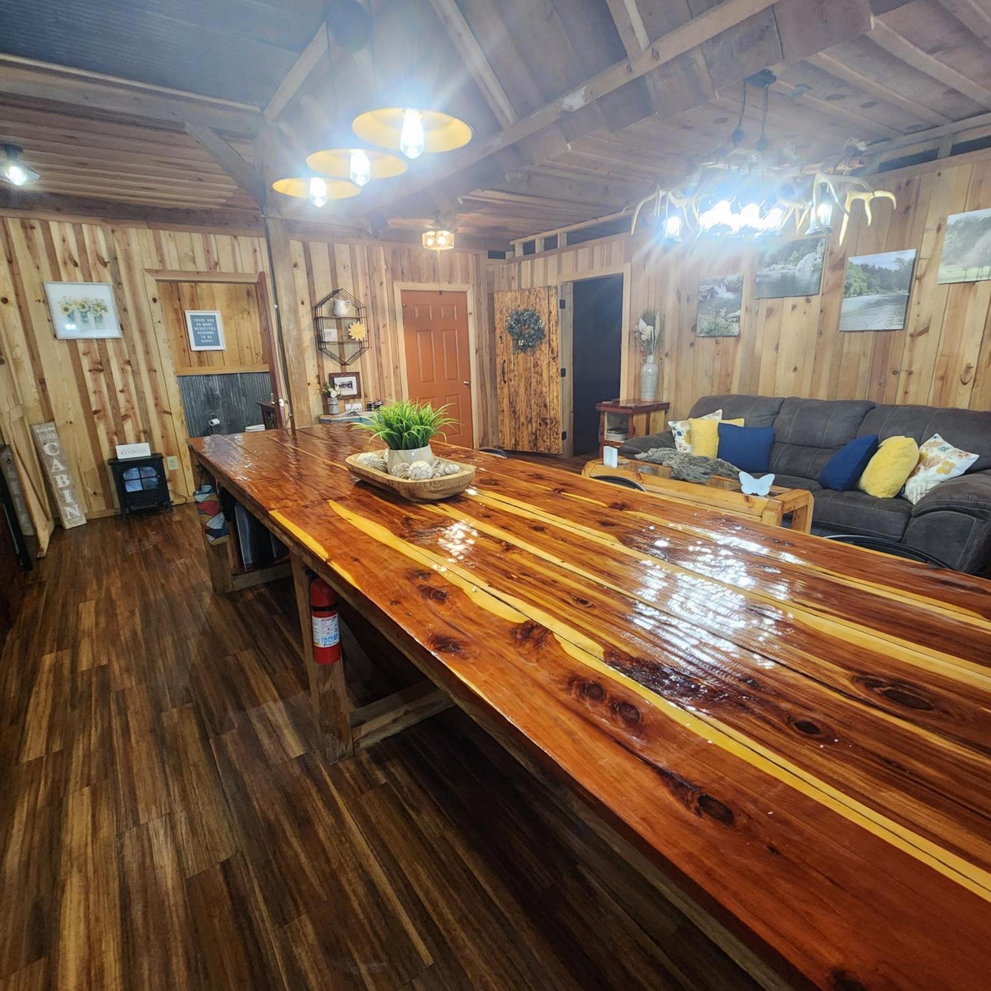 Unique Country Cabin Meets Farmhouse Modern!!! Mena Extérieur photo
